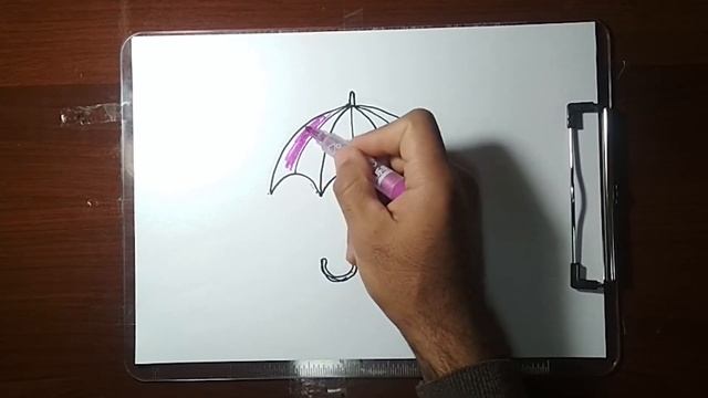 Bolalar uchun soyabon rasmini chizish | Drawing umbrella for children | Рисование зонтик для детей смотреть онлайн