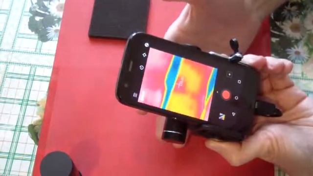 Макро линза F35 для тепловизора Flir One