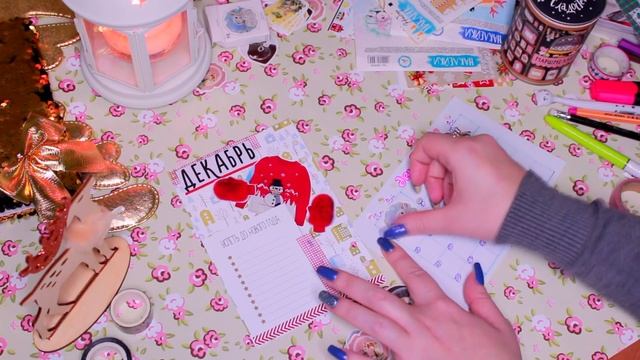 КАК Я ВЕДУ ЕЖЕДНЕВНИК |Мой ежедневник ДЕКАБРЬ смотреть онлайн