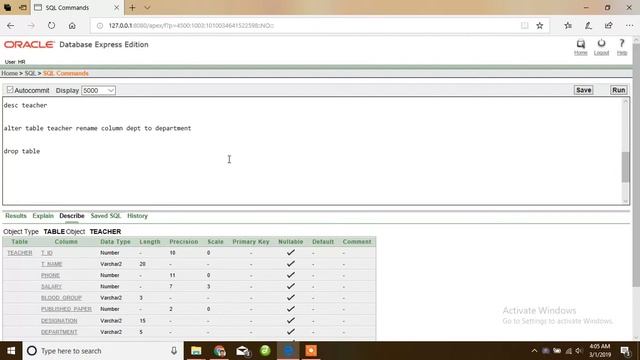 How to Drop table oracle 10g Bangla смотреть онлайн