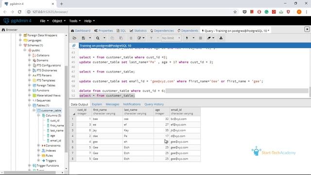 How to delete data from database using SQL смотреть онлайн