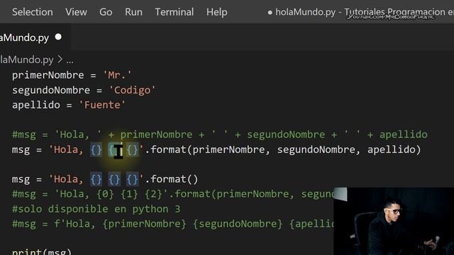 ¿Como Formatear Cadenas de Texto? | Programación en Python #6 смотреть онлайн