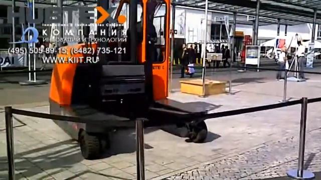 Универсальные многоходовые погрузчики HUBTEX - три складские машины в одном погрузчике Хубтекс  КИИ