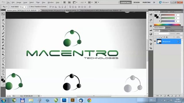 Konverzija RGB u CMYK i obrnuto u Photoshop-u смотреть онлайн