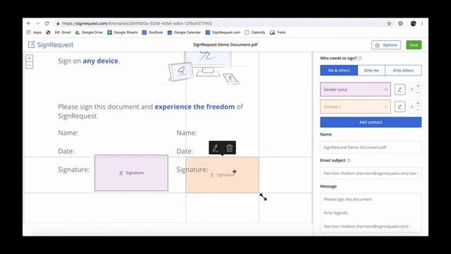 How to create a Public Signing Link смотреть онлайн