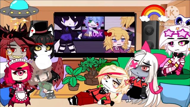 Hazbin Hotel reacts to fnaf part 2 смотреть онлайн