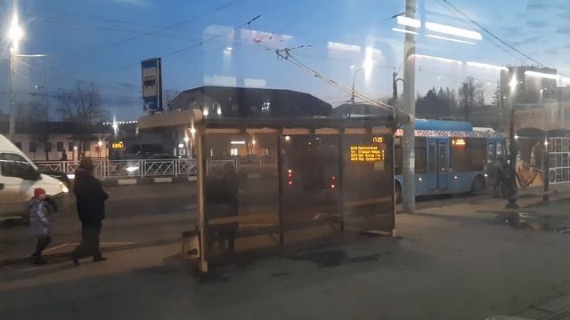 Поездка по трамвайному маршруту 12 (борт.номер 326) смотреть онлайн