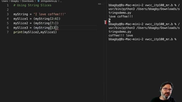 String Slicing and Concatination смотреть онлайн