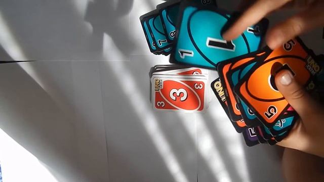 Настольная игра UNO FLIP вдвоем смотреть онлайн
