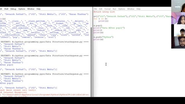 Python | Data Structure | Stack | Queue | Theory смотреть онлайн