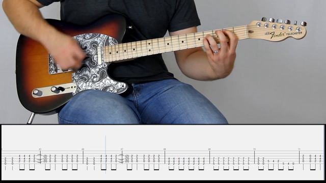 SUM 41 - MOTIVATION | Guitar Cover Tutorial (FREE TAB) смотреть онлайн
