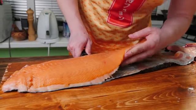 Лосось-терияки с рисом смотреть онлайн