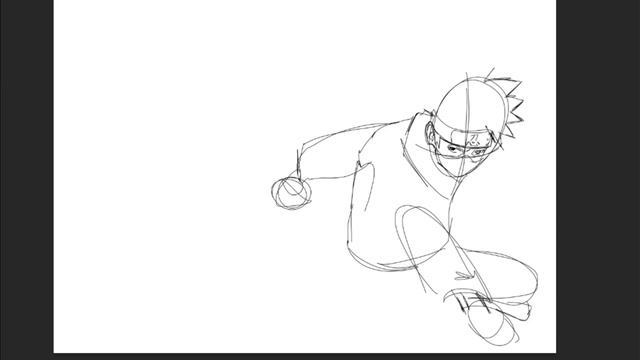 Drawing Kakashi, Short Video смотреть онлайн