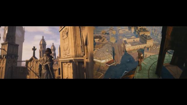 Assassin's Creed Unity Syndicate Graphics Comparison смотреть онлайн