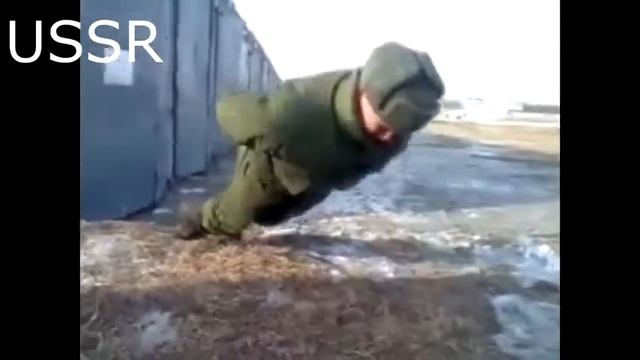 Отжимание без рук! Русский показал всем! смотреть онлайн