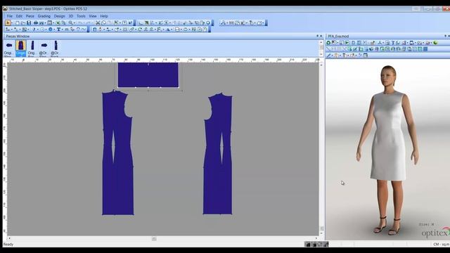 Optitex Tutorial - Creating a Printed Fabric Virtual Sample смотреть онлайн