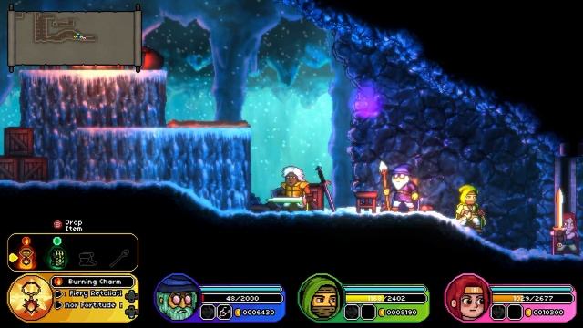 FANTASTIC CO-OP BEAT'EM UP COMBAT!! - Bravery and Greed (4-Player Gameplay) смотреть онлайн