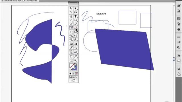 Adobe illustrator Tutorial 7 The Tools Panel смотреть онлайн