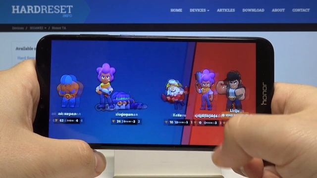Brawl Stars on HUAWEI Honor 7a – Gameplay смотреть онлайн