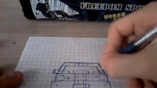 Как нарисовать машину легко смотреть онлайн