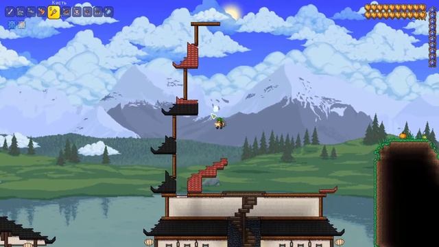 Terraria Постройки в Китайском стиле #1 смотреть онлайн