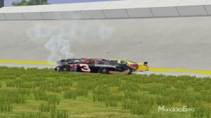 Dale Earnhardt Sr. Fatal Crash Reenactment | BeamNG Drive