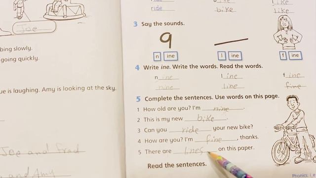 English World lesson - Workbook-Unit Two-Part 2 смотреть онлайн