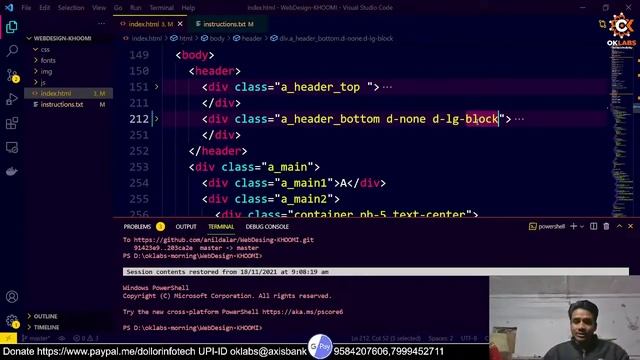 Template Designing with Bootstrap 5 and Adobe XD [10a] смотреть онлайн