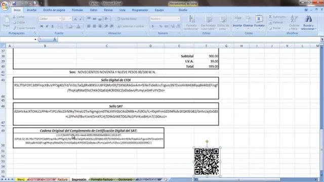 XWin Factura Electrónica en Excel смотреть онлайн