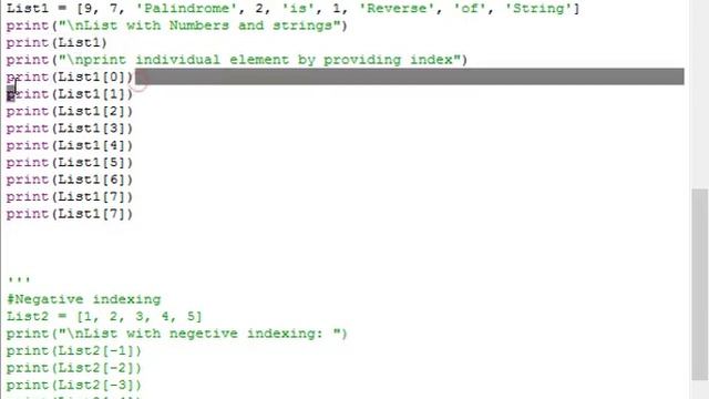 Python List part 2 смотреть онлайн