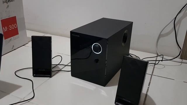Best Value Speaker 2.1 Indonesia 2020, harga 300 ribu, kualitas 600 ribu, microlab m300 / m-300 смотреть онлайн