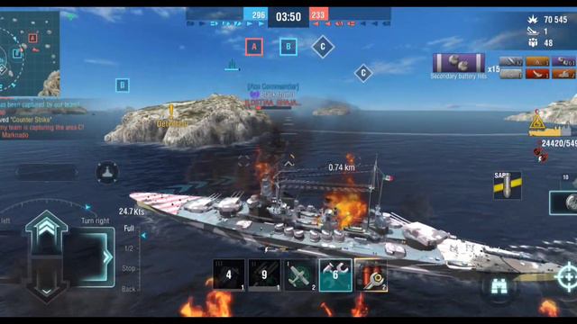 World of Warships Blitz: Giuseppe Verdi 119k смотреть онлайн