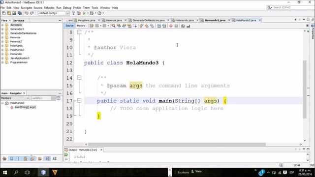 Java - 1. Introducción y Primer Programa "Hola Mundo" V2 смотреть онлайн
