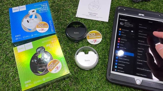 แนะนำ วิธีใช้ Hoco EW23 BT5.3 TWS Headsets (หูฟังไร้สายอิสระแบบ2ข้าง BT5.3)#hoco #hocobluetooth