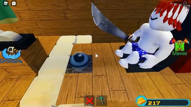 ПОСТРОИЛ САМОЛЁТ В BUILD A BOAT FOR TREASURE! ROBLOX! смотреть онлайн