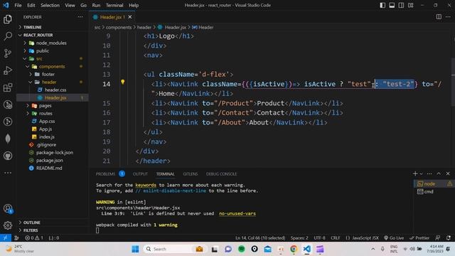 React.js - React-Router-Dom v6 navigationda bir detay смотреть онлайн