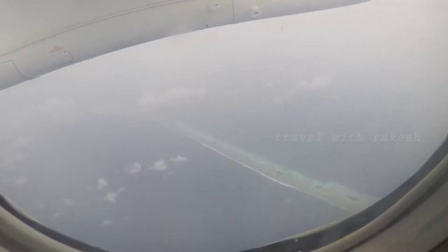 Maldivian Airline Q2119,Takeoff From  Kadhdhoo,landing In Kooddoo | Aerial View Of  Maldives Island