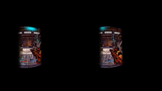 Borderlands 2 PSVR VR180 3D gameplay - motion capture stabilized video! See description for detail смотреть онлайн