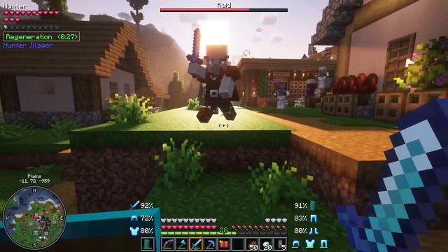 I played a weird raid in the Better Minecraft PC gameplay #15 смотреть онлайн