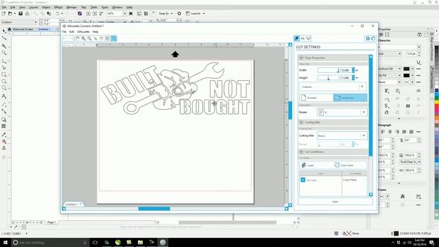 How to use Silhouette Connect with CorelDraw смотреть онлайн
