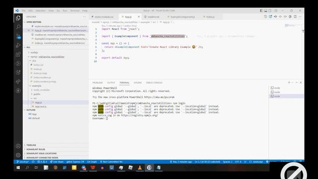 Lesson 200 2022 07 28 npm package helloworld смотреть онлайн