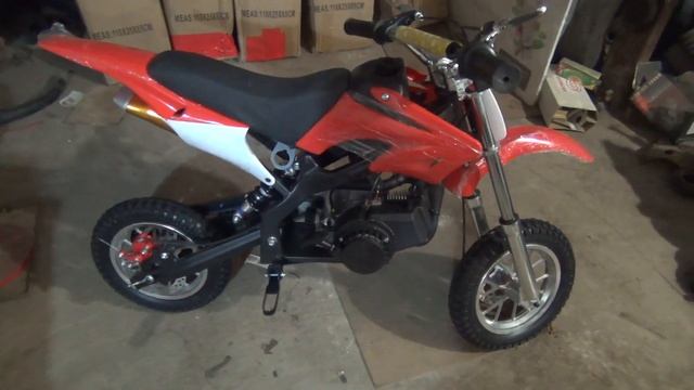 обзор нового мини питбайка Orion 2020 49cc Mini Pitbike