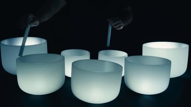 Crystal Singing Bowls ☯️ Sound Bath For DEEP SLEEP (432 Hz)