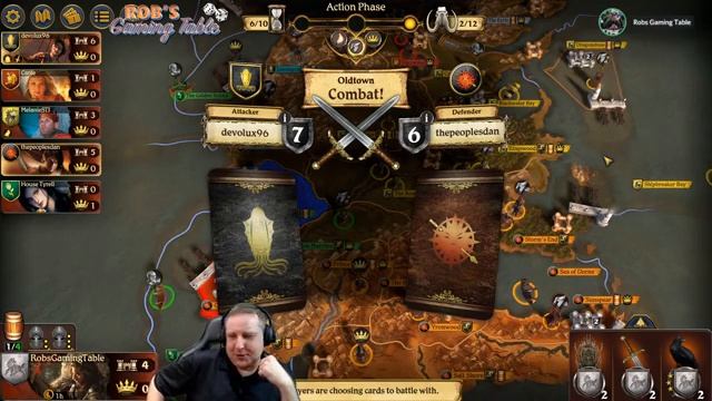 A Game Of Thrones: The Board Game Digital Edition Playthrough