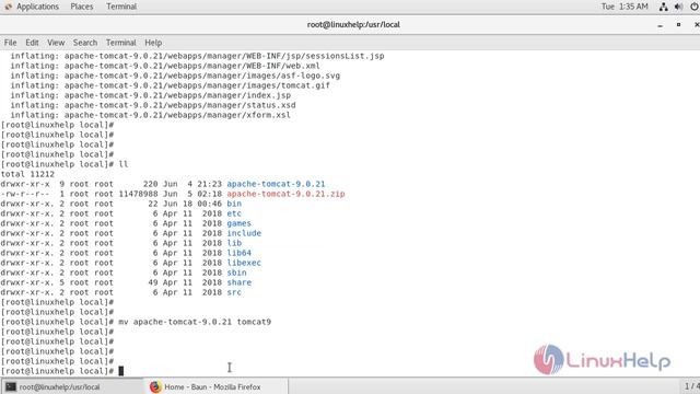 How to Install Apache Tomcat 9.0.21 on CentOS 7.6 смотреть онлайн