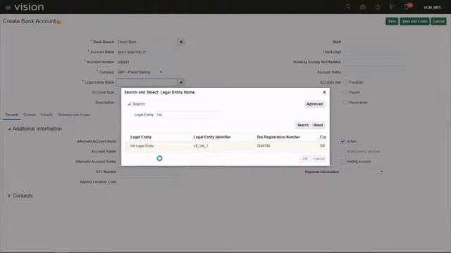 59. How to create a Bank Account in Oracle HCM Cloud смотреть онлайн