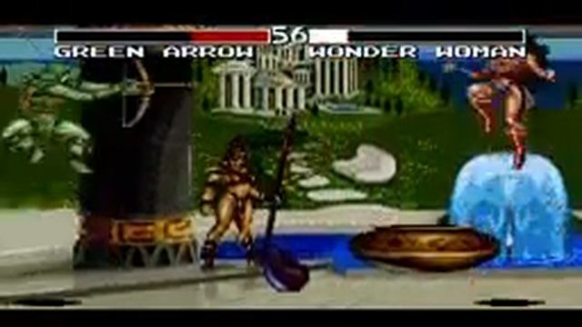 Justice League Task Force-Green Arrow-SNES Playthrough смотреть онлайн