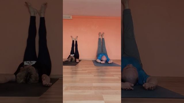 освоение перевёрнутых асан. смотреть онлайн
