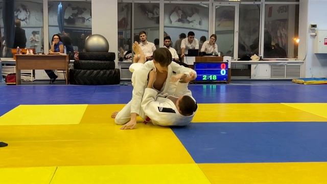 Джиу-Джитсу/Чувашов Иван (К) vs Соперник/Первенство Московской области/Nevaza U16/до 65 кг. смотреть онлайн