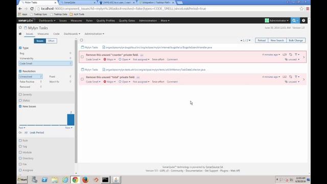 Automatic Creation of JIRA Issues from SonarQube Code Scan with Tasktop Gateway смотреть онлайн